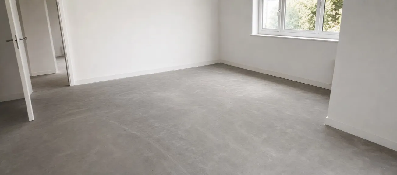 Entrümpelter Raum, besenrein zur Übergabe