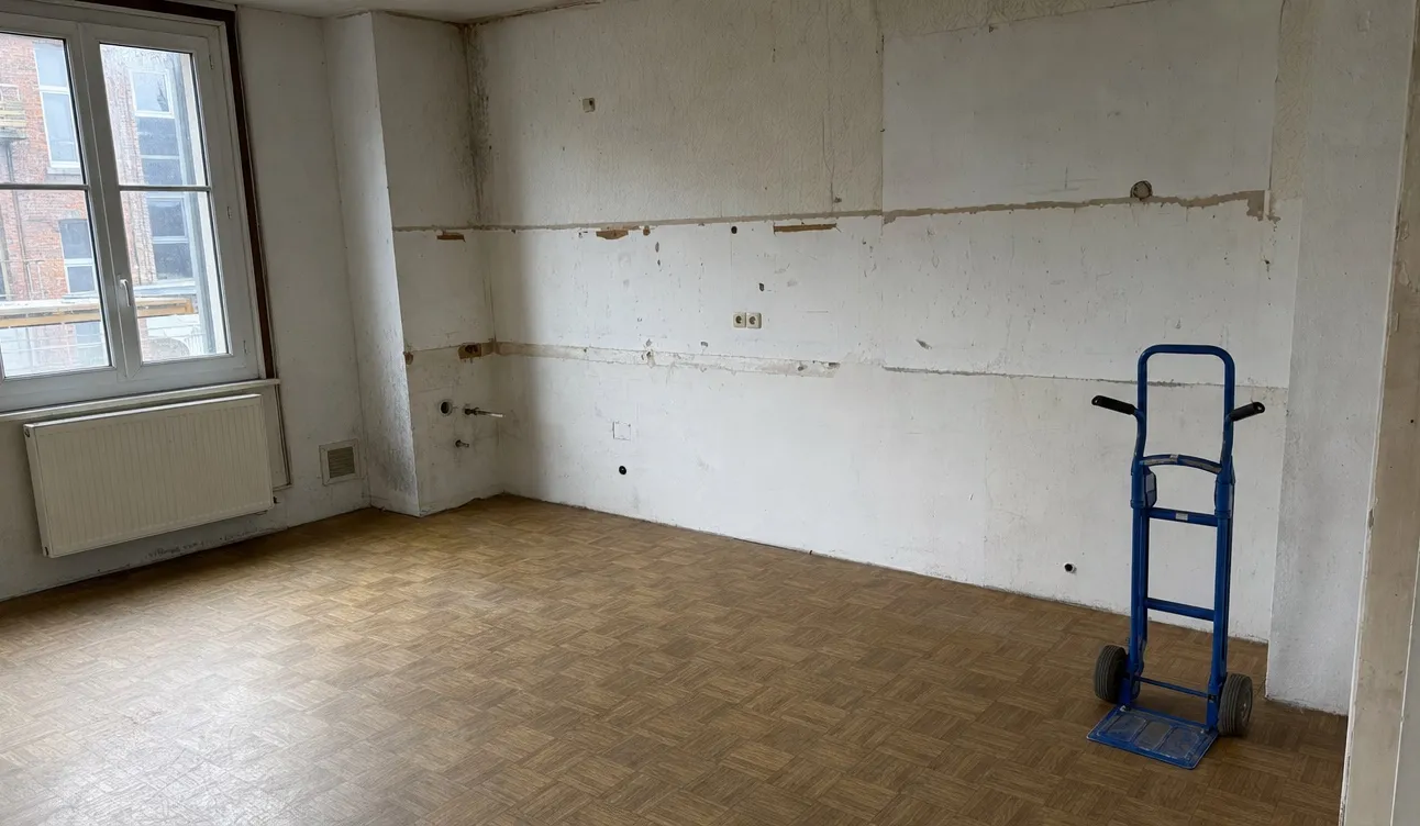 Geräumtes Bauernhaus, besenrein zur Übergabe
