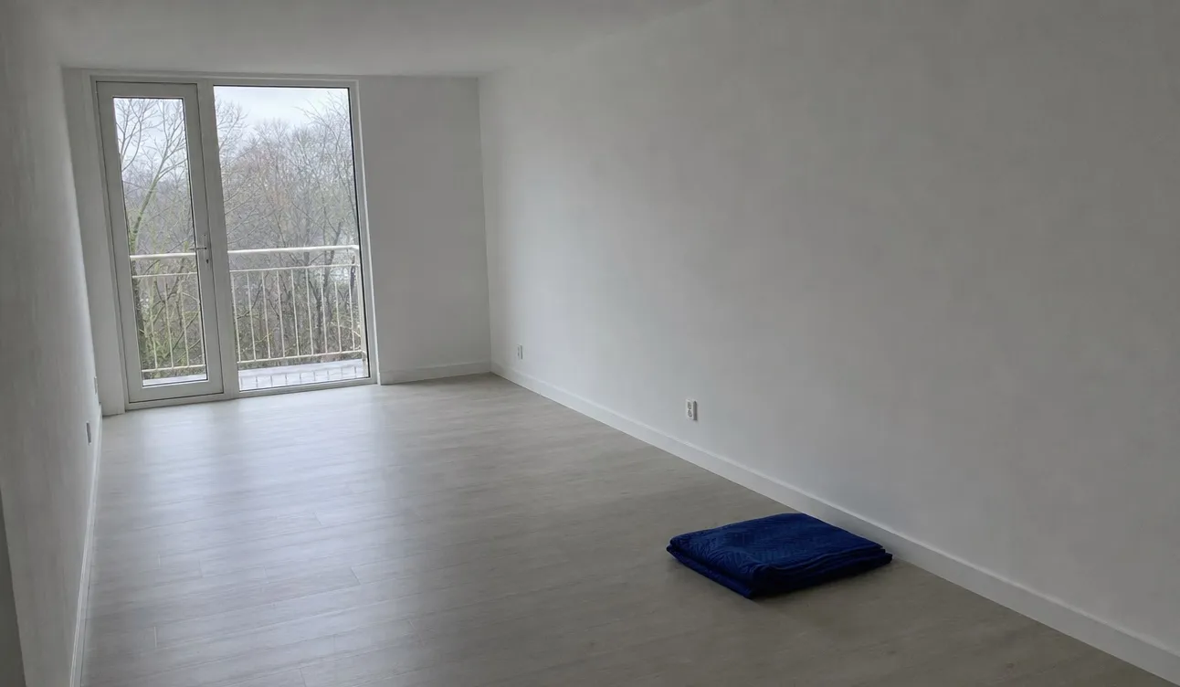 Geräumte Wohnung, besenrein zur Übergabe