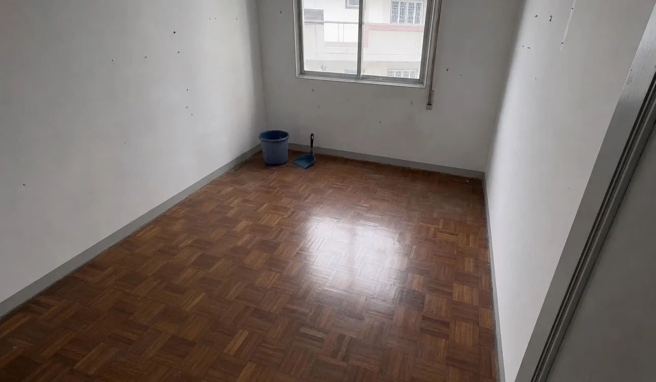 Geräumte Wohnung, besenrein zur Übergabe