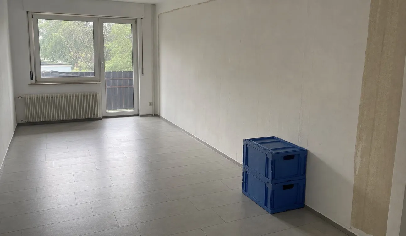 Geräumte Wohnung, besenrein zur Übergabe
