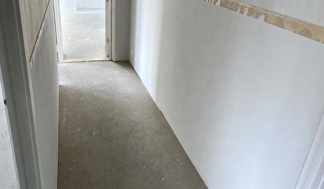 Geräumte Wohnung, besenrein zur Übergabe