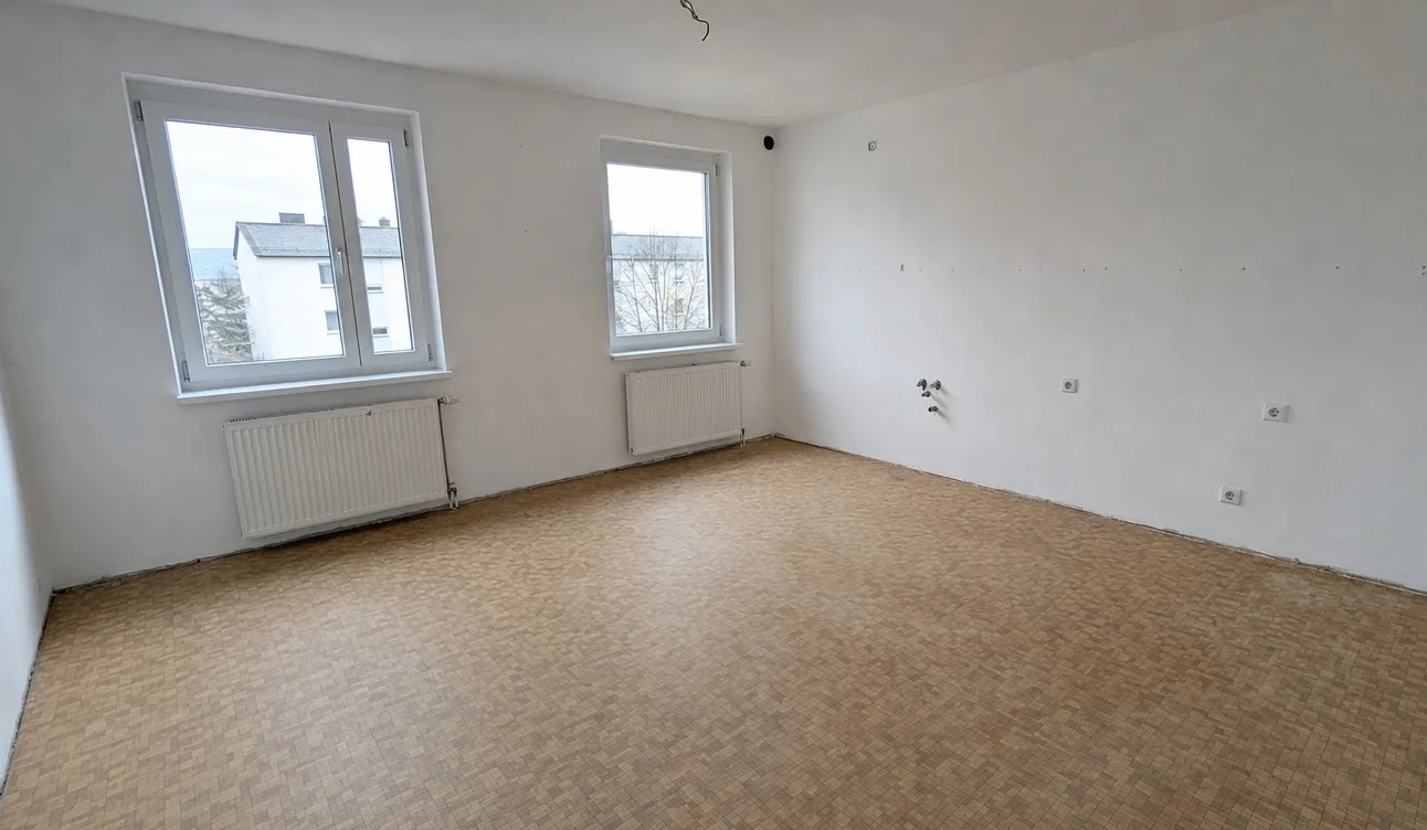 Aufgelöster Wiener Haushalt, besenrein zur Übergabe an die Hausverwaltung